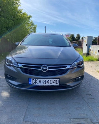 Opel Astra cena 48200 przebieg: 113000, rok produkcji 2016 z Krzywiń małe 67